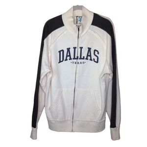 Dallas Blue 84 Fleece Full-Zip Sweat Jacket XL